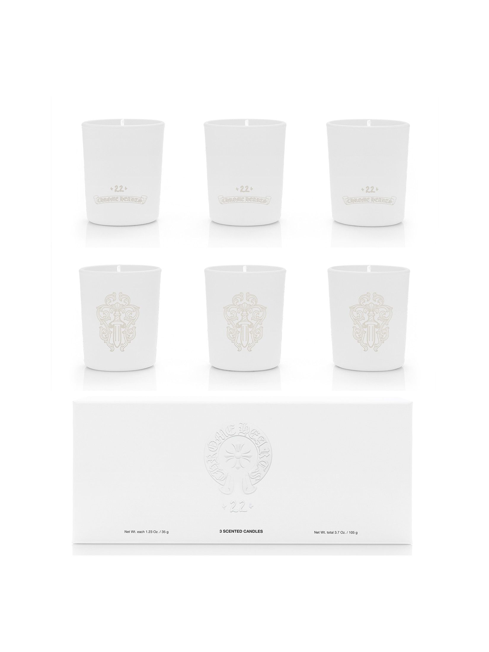22 Scented Candle Set of 3 (35G)