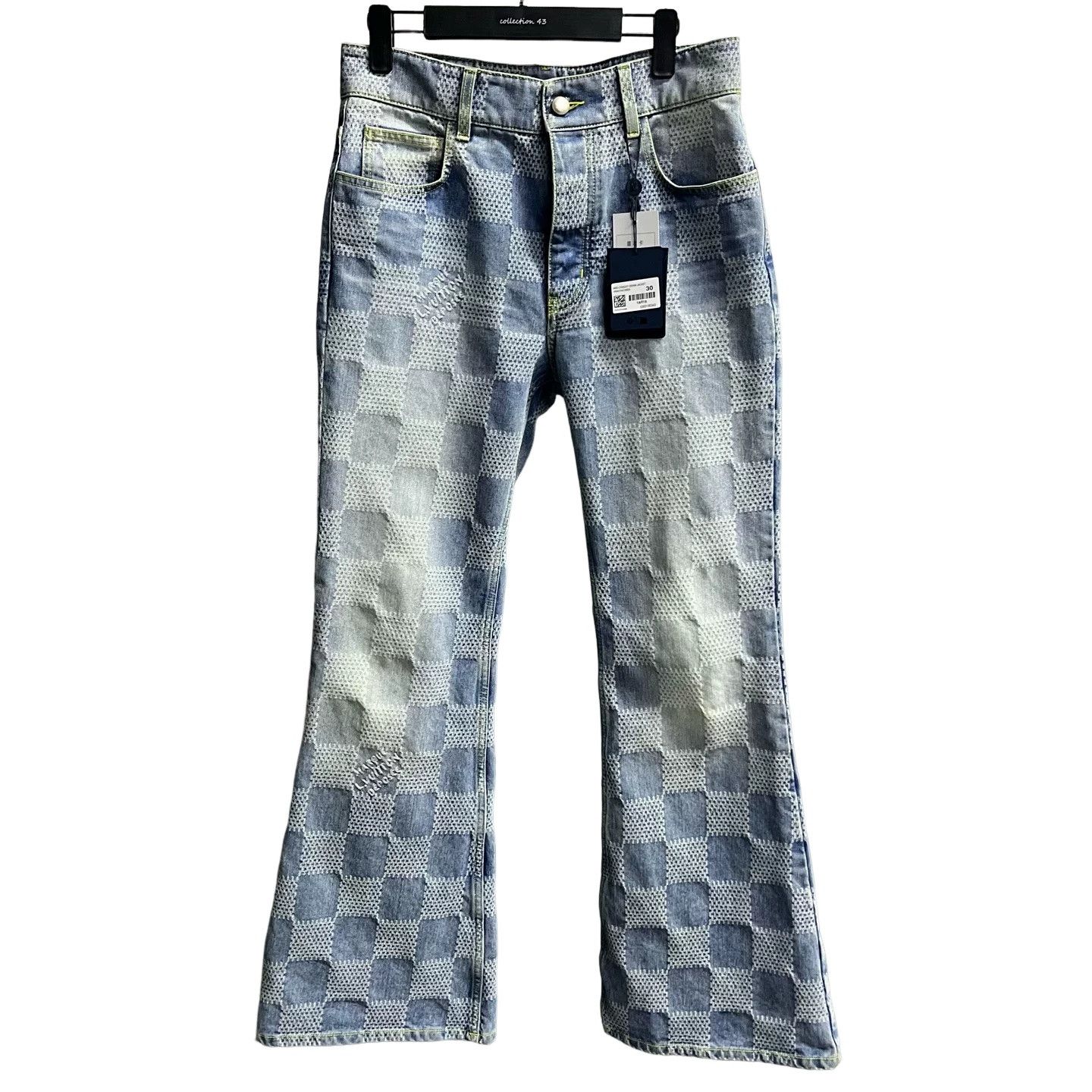 Louis Vuitton Louis Vuitton Damier Craggy Denim Jeans 30 Size US 30 / EU 46 - 1 Thumbnail
