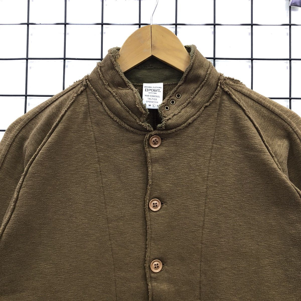 Japanese Brand Joy Japan Military Inspired Chore Cardigan Sweater Size US L / EU 52-54 / 3 - 4 Thumbnail