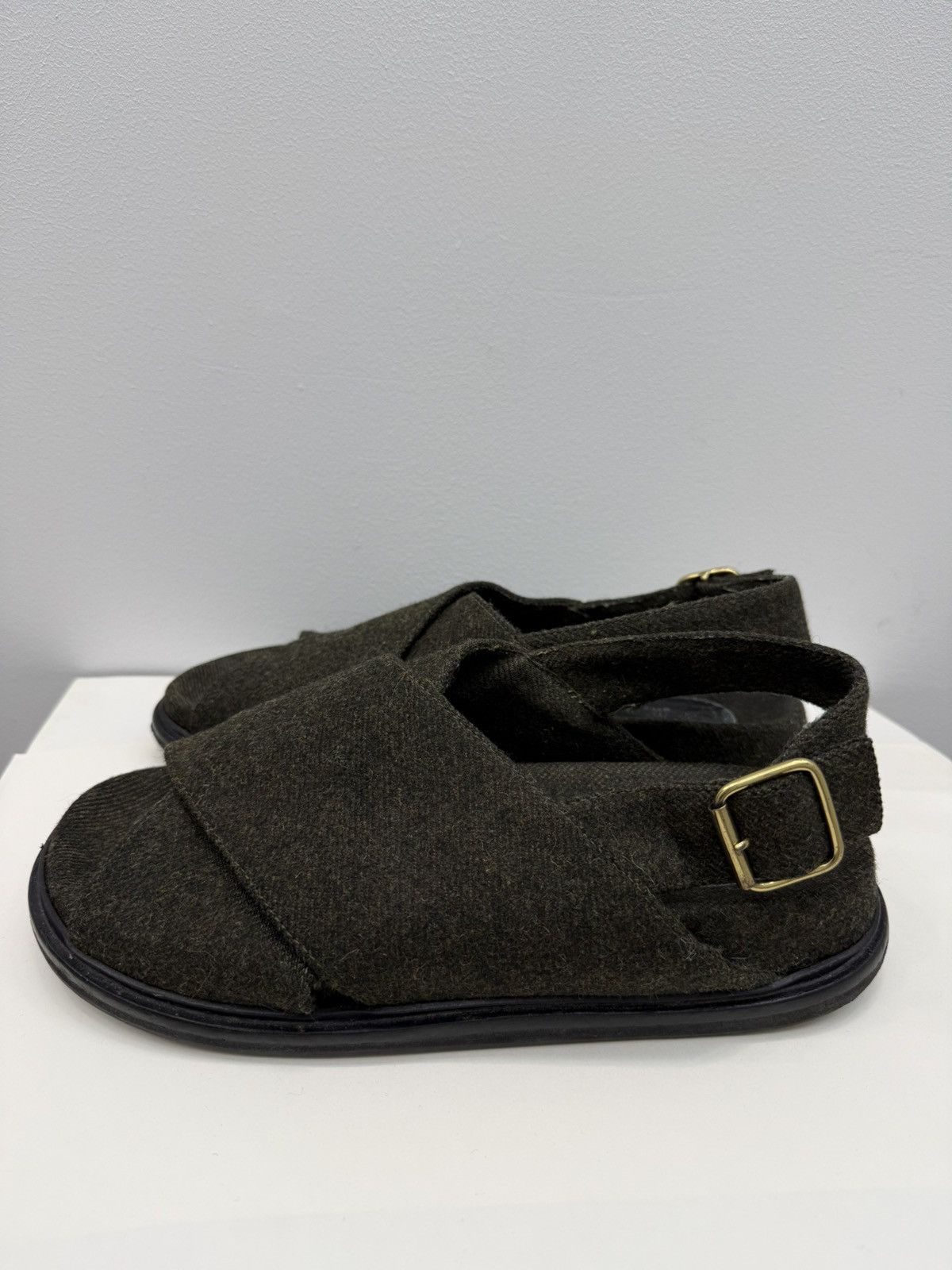 Marni Marni Tweed Fussbett Sandals Size US 8.5 / EU 41-42 - 2 Thumbnail