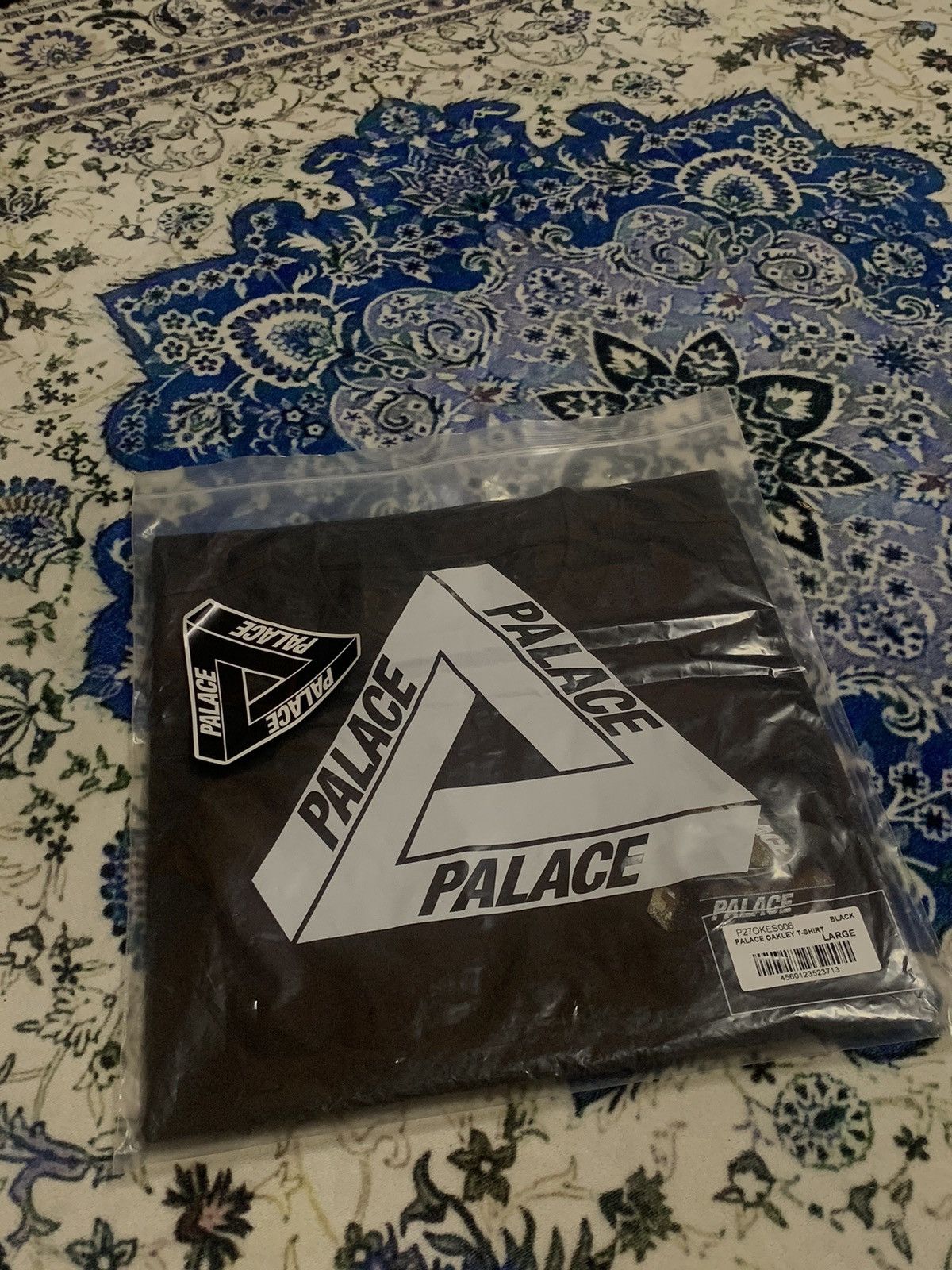 Oakley × Palace Palace x Oakley Tee (Black) Size US L / EU 52-54 / 3 - 9 Thumbnail