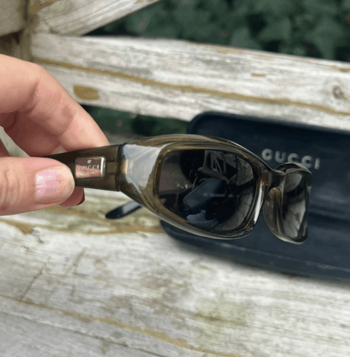 Gucci Gucci Sunglasses Logo GG OG Sport Vintage 90s Pop TV EX0240 Size ONE SIZE - 6 Thumbnail