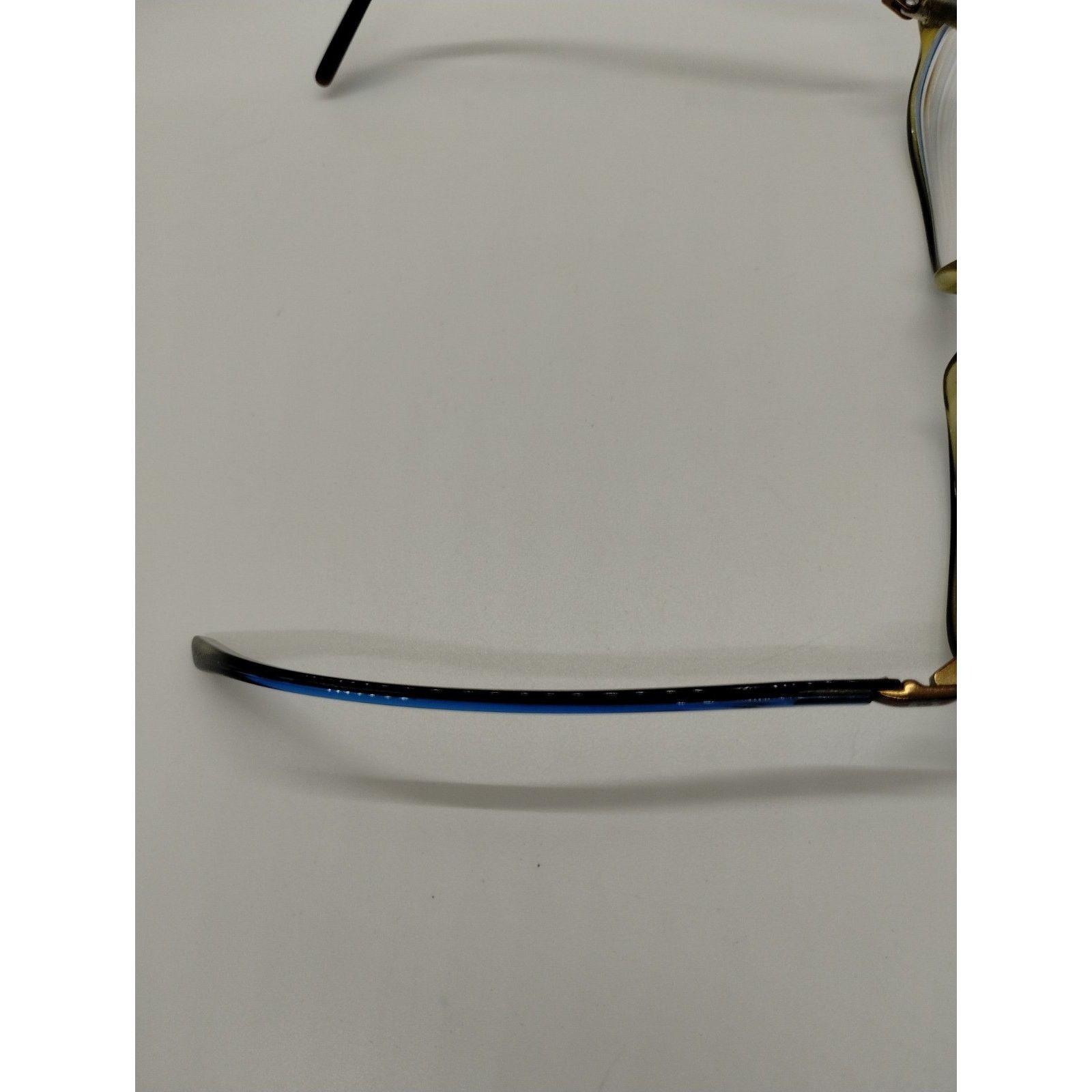 Anne Klein Anne Klein Eyeglasses Frames AK8021 K5172 Brown Blue WOMENS Size ONE SIZE - 5 Thumbnail