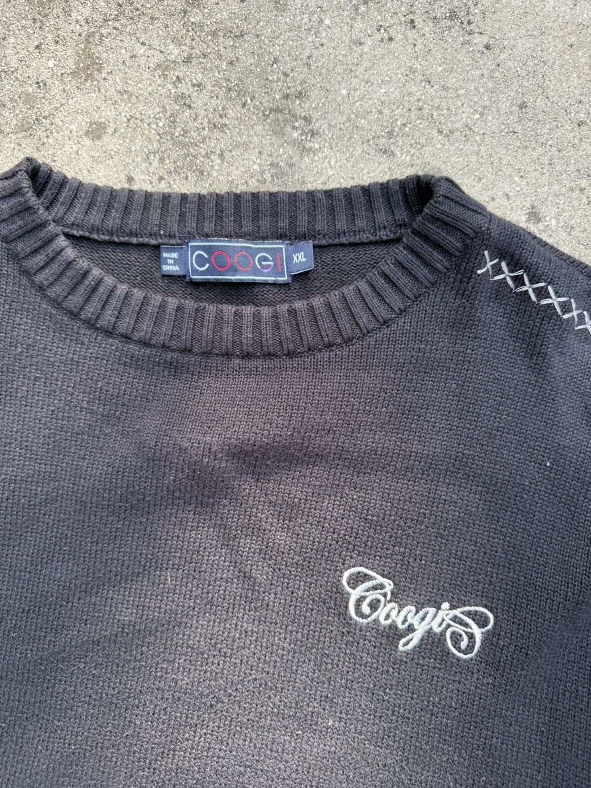 Coogi Vintage Y2K Coogi Knit Sweater with embroidery SzXXL Size US XXL / EU 58 / 5 - 3 Thumbnail