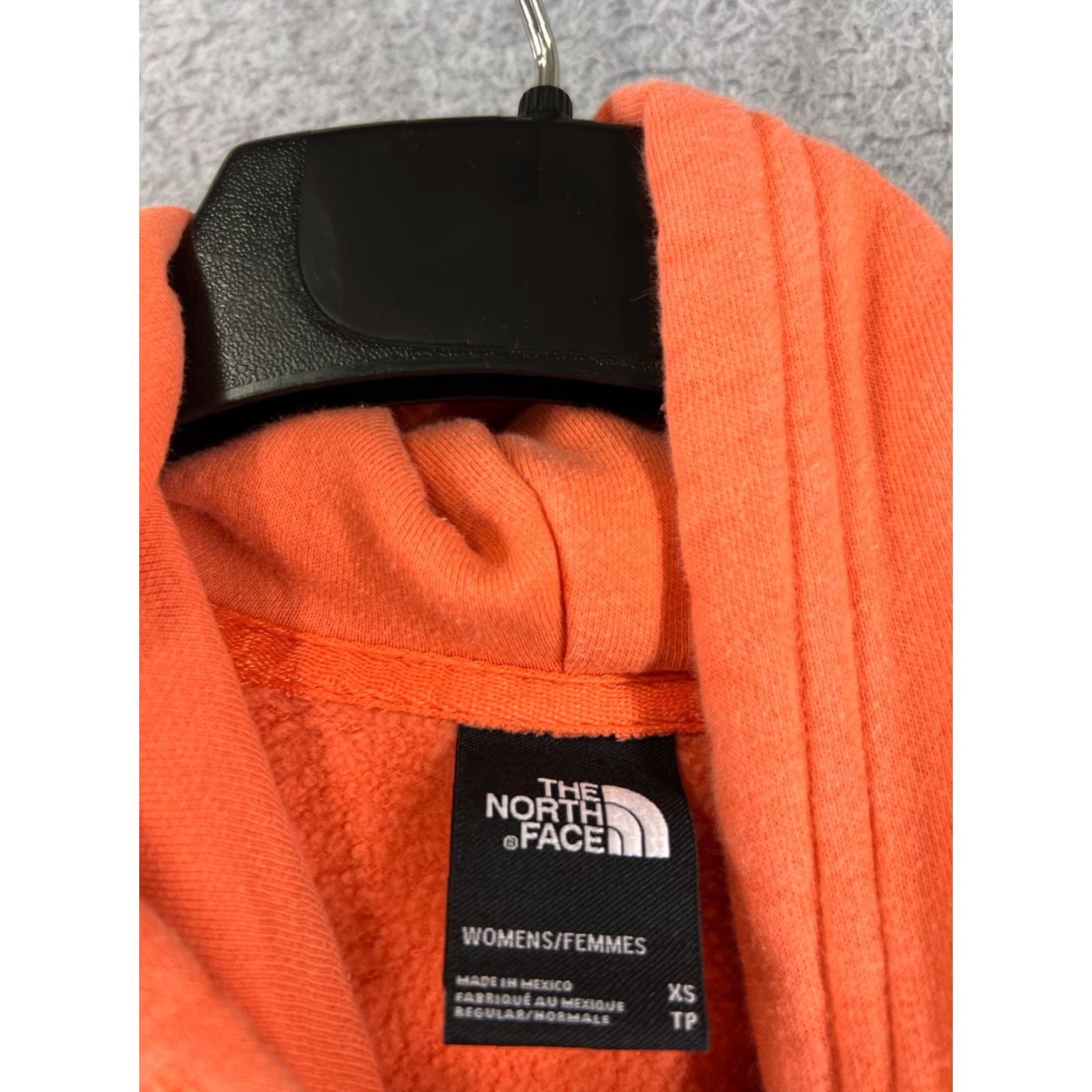 The North Face The North Face Hoodie Women XS Orange Logo Pocket Pullover Womens Size XS / US 0-2 / IT 36-38 - 3 Thumbnail