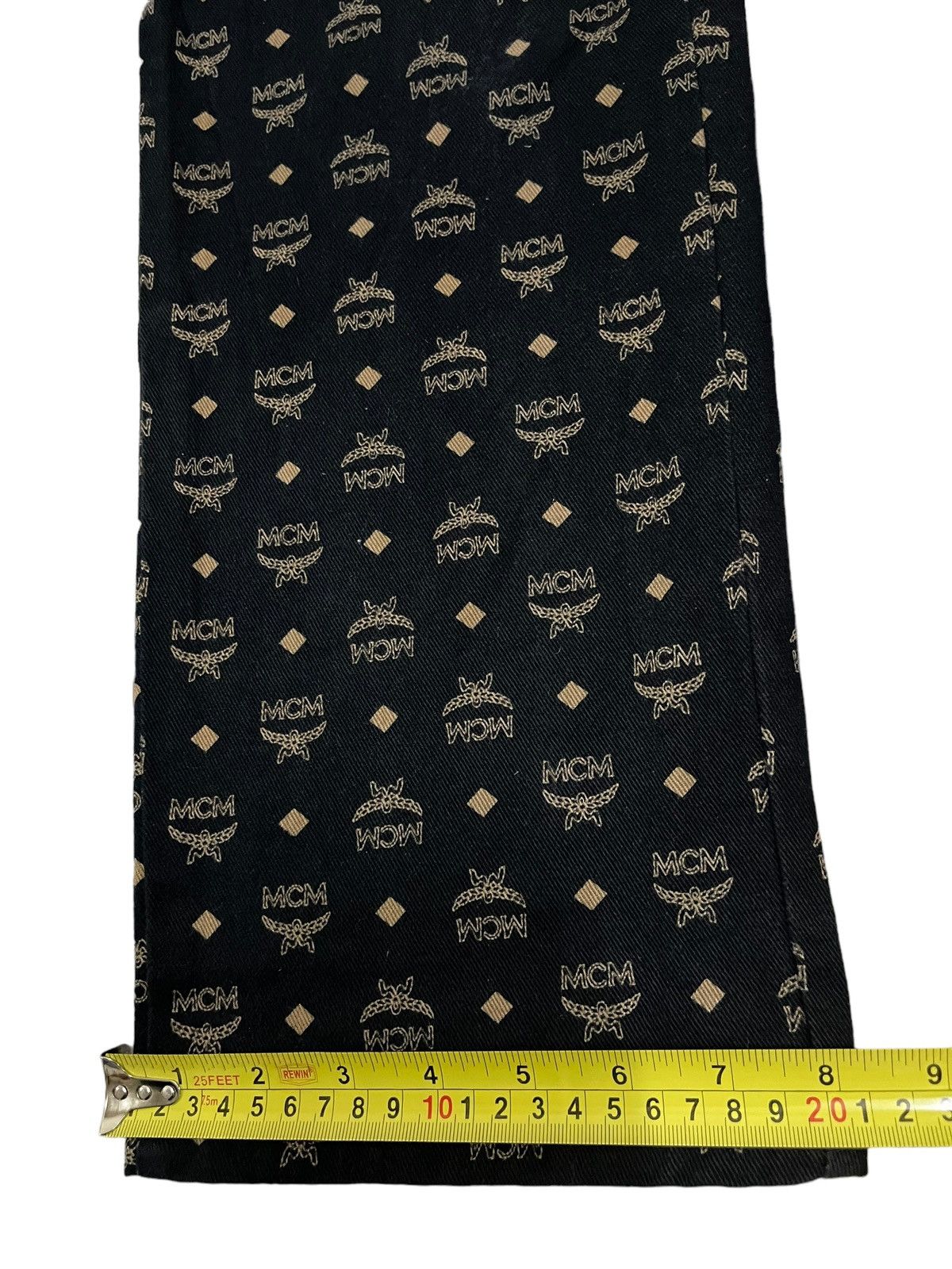 MCM Vintage MCM Legere Full Print Monogram Jeans Size US 27 - 18 Thumbnail