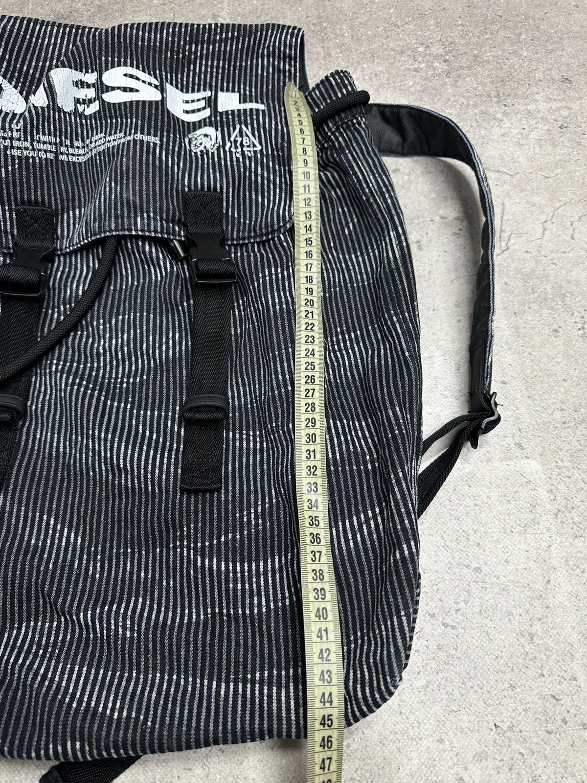 Diesel Vintage Diesel Backpack Multi-pocket Y2k Avantgarde Bag GOA Size ONE SIZE - 11 Thumbnail