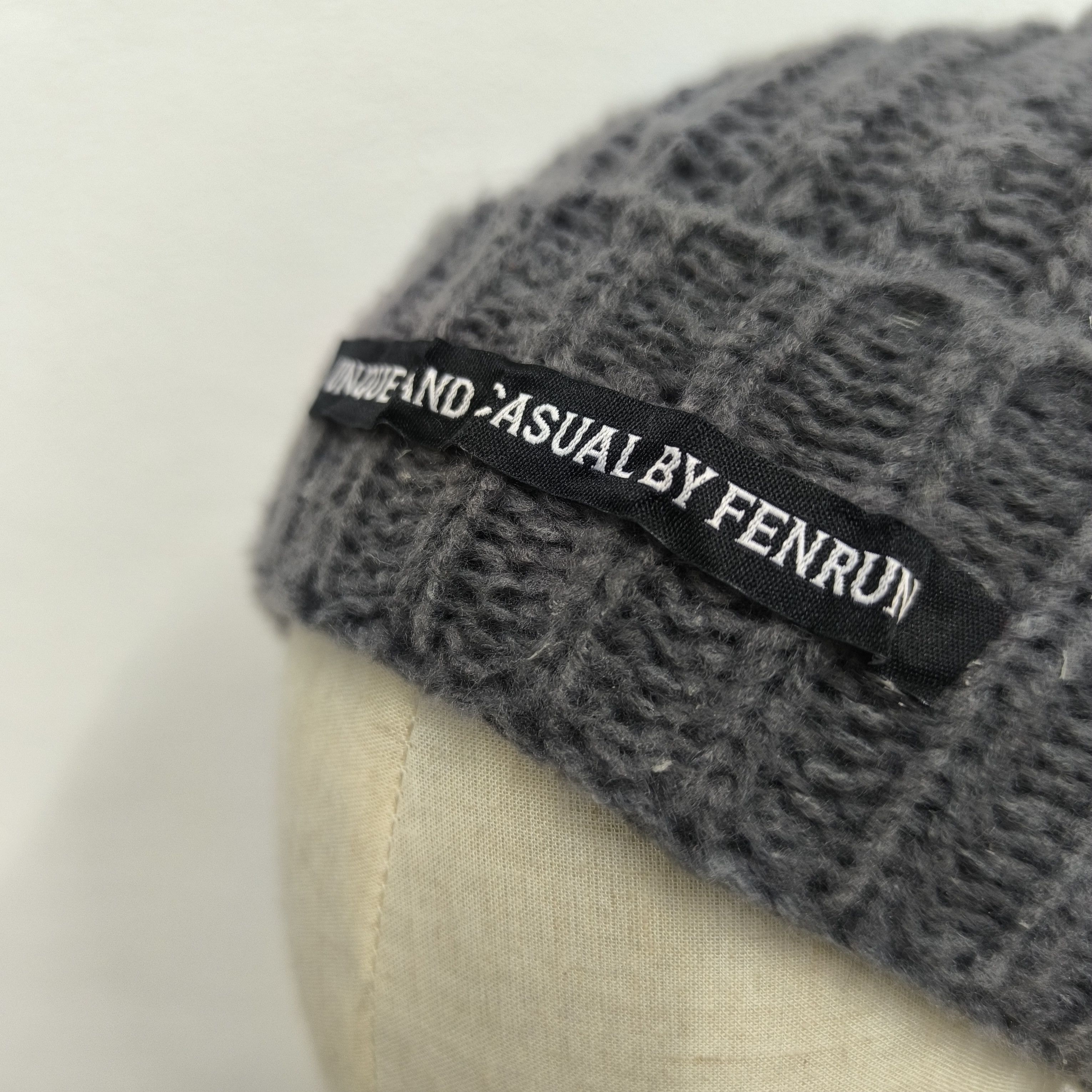 Japanese Brand ✨Japanese brand unique and casual by fenrun beanie hat Size ONE SIZE - 3 Thumbnail