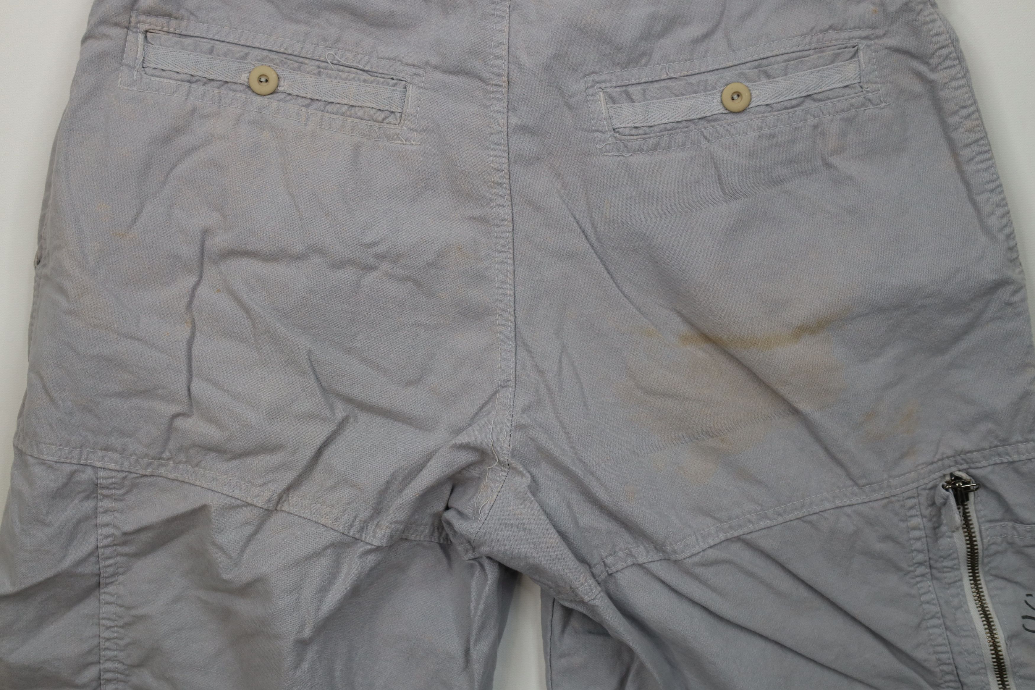 Vintage Vintage 90s Bugle Boy Ocean League Pleated Shorts Gray Size US 32 / EU 48 - 14 Thumbnail