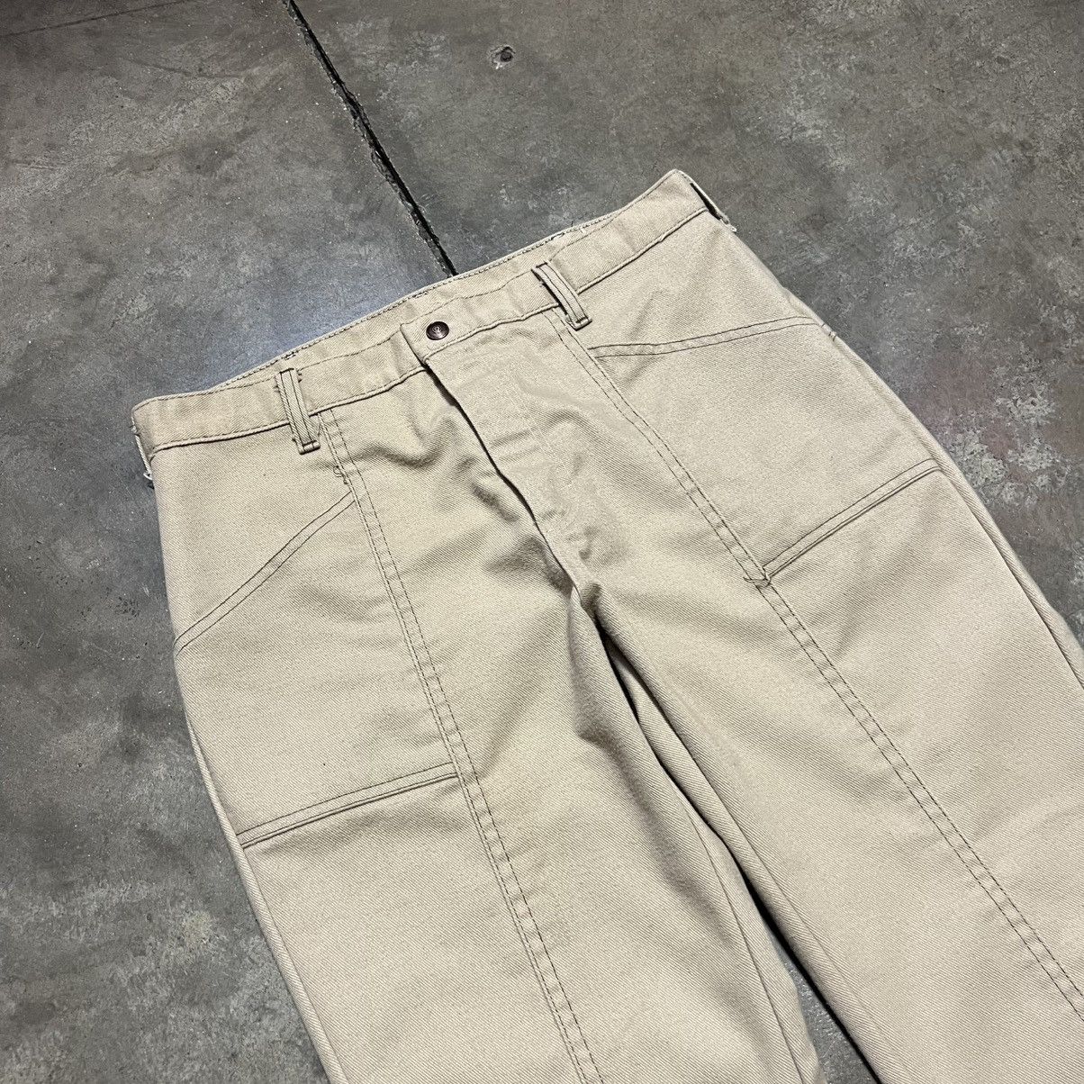 JCPenney Vintage 70s JC Penney Super Denim Flare Bell Bottom Pants Size US 32 / EU 48 - 4 Thumbnail