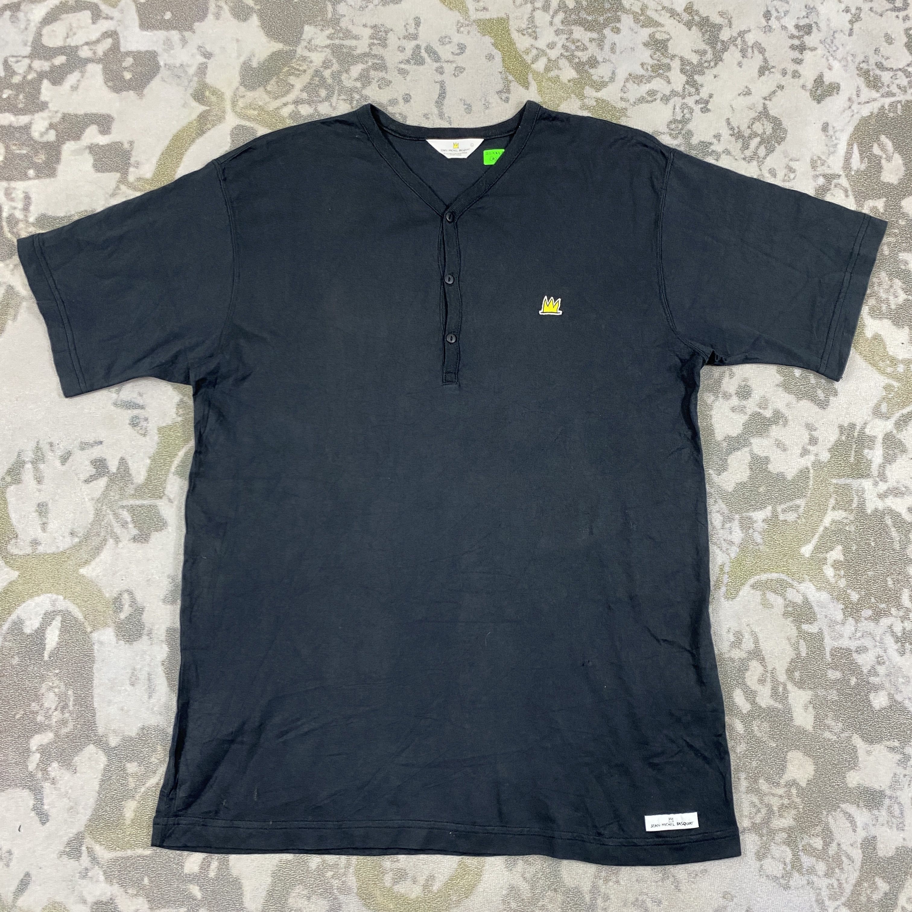 Japanese Brand Vintage Jean Micheal Basquiat King Pleasure Large Tee -B041 Size US L / EU 52-54 / 3 - 1 Thumbnail