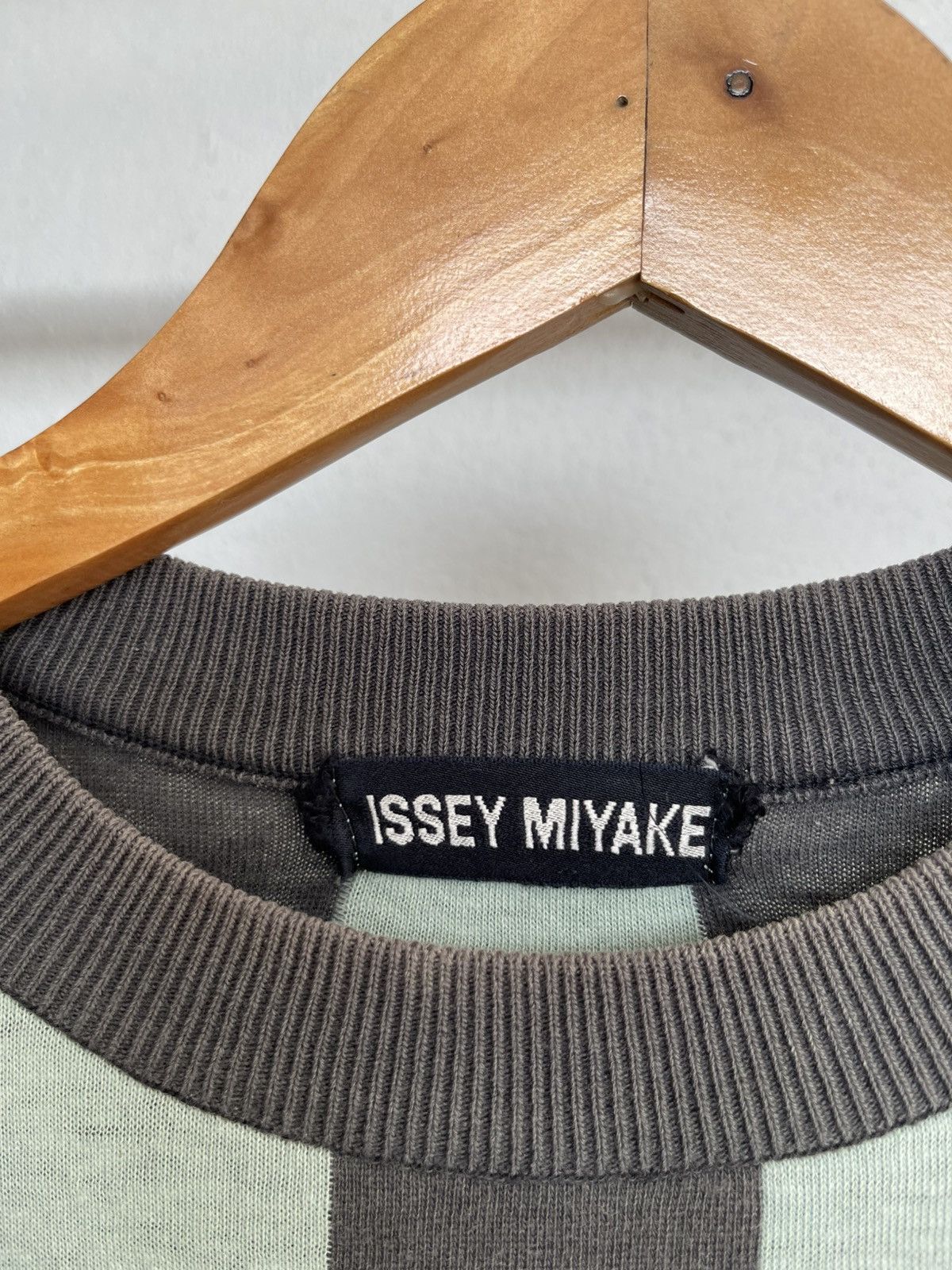 Issey Miyake × Vintage Vintage Issey Miyake Double Layer Cotton T Shirts Size US M / EU 48-50 / 2 - 3 Thumbnail
