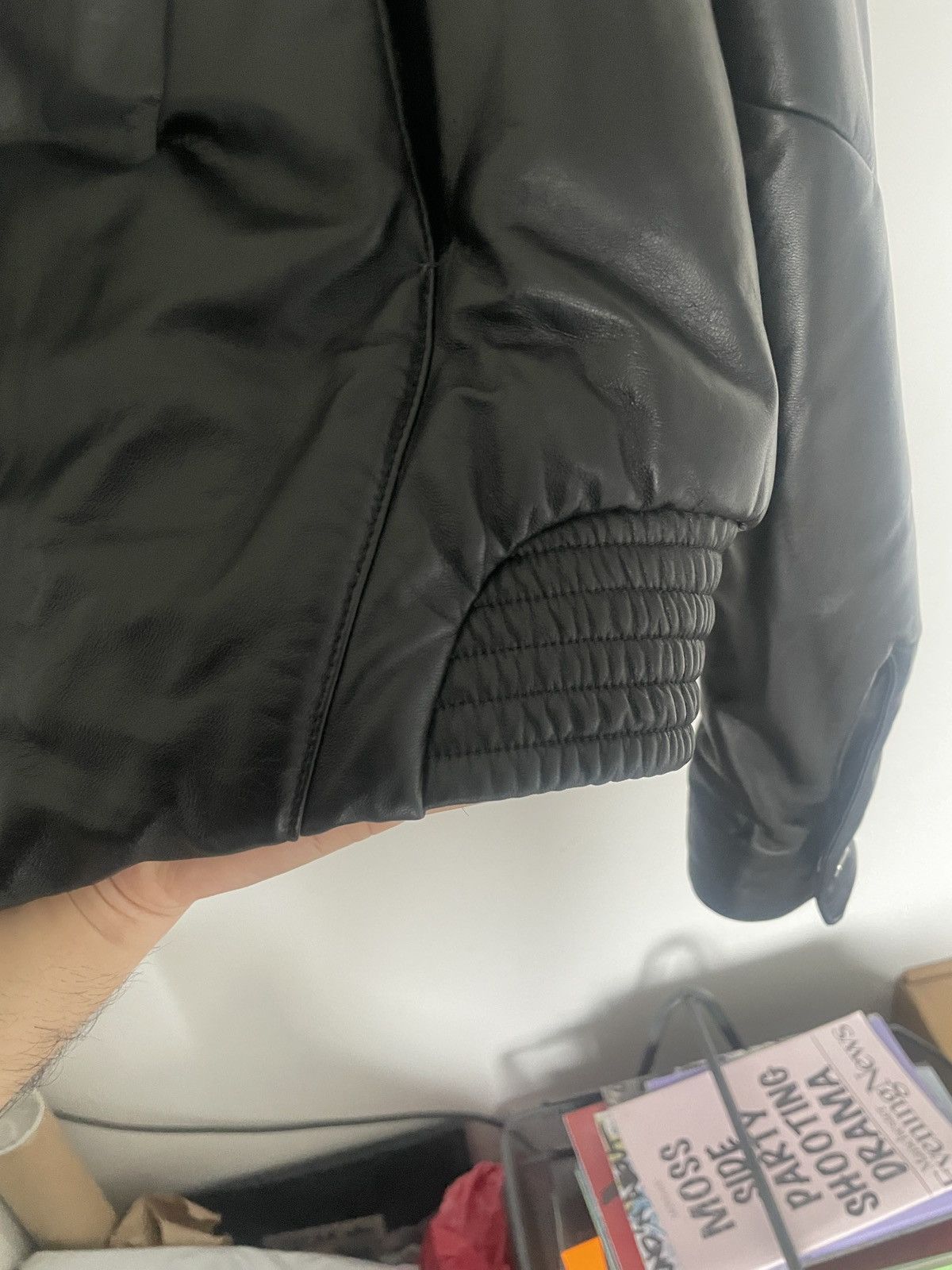 _J.L-A.L_ _J.L-A.L_ Perim Leather Bomber Size US L / EU 52-54 / 3 - 6 Thumbnail