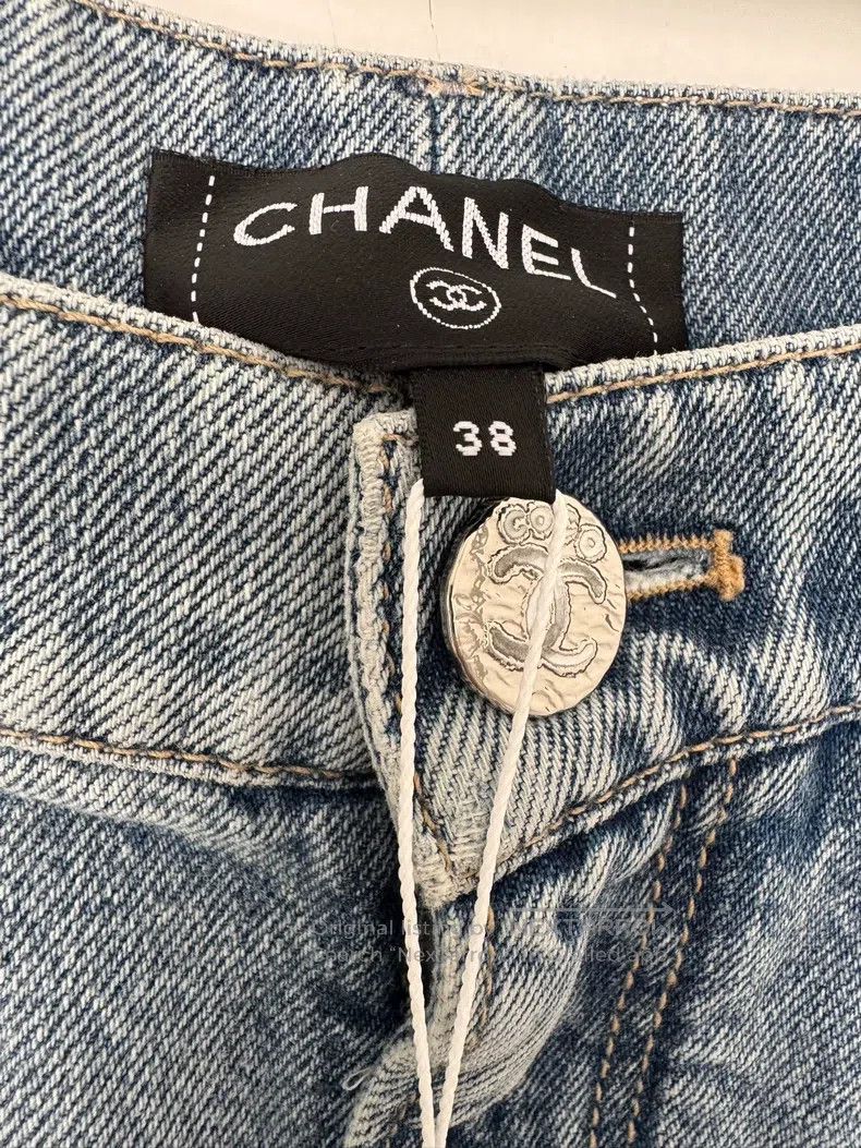 Chanel Chanel Beach series denim shorts Size 25" / US 0 / IT 36 - 3 Thumbnail