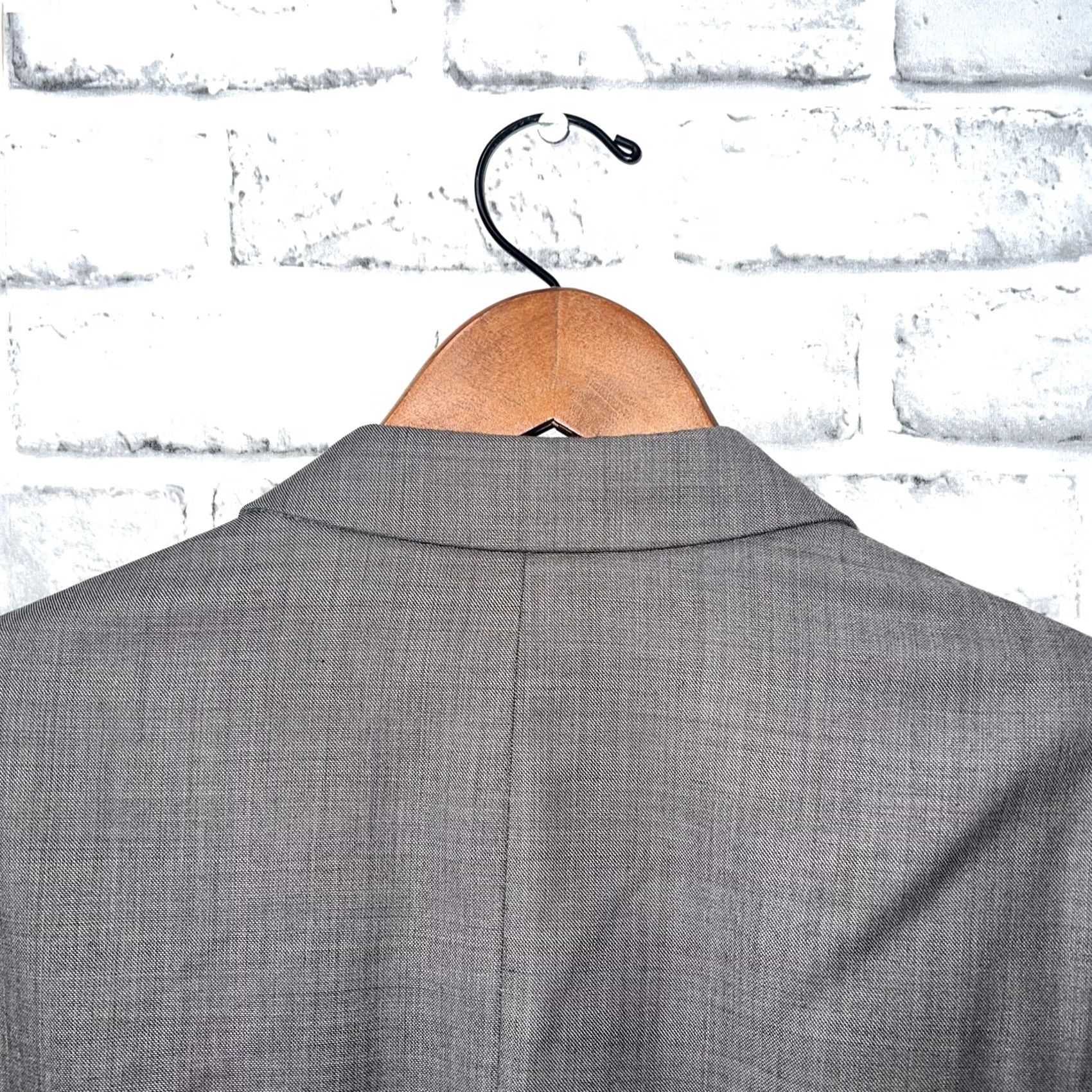 Vintage Giorgio Cosani Sport Coat Gray 120s Wool/Cashmere Mens 42R Regular Wool Lining Sports Theme Jacket Size US XS / EU 42 / 0 - 4 Thumbnail