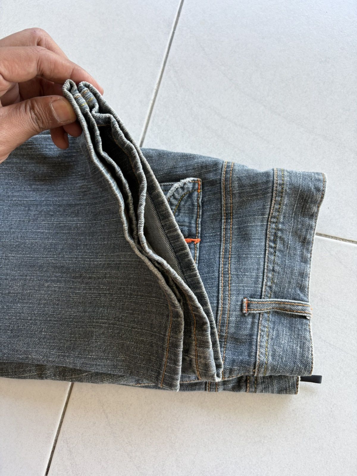 Japanese Brand Japanese Browdwin Johnpionir Flared Jeans Streetwear Denim Size US 32 / EU 48 - 17 Thumbnail