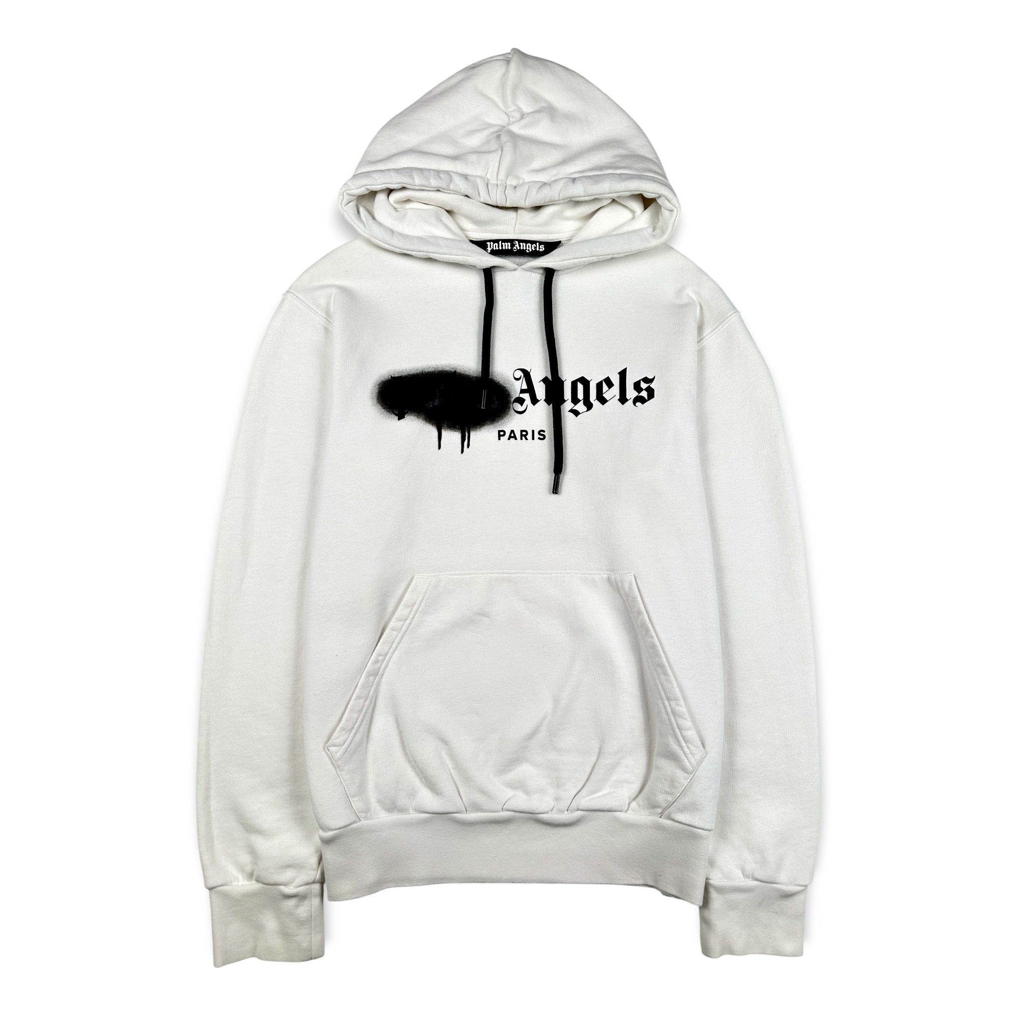 Palm Angels S/S 2020 Sprayed Logo Hoodie Size US XS / EU 42 / 0 - 1 Thumbnail