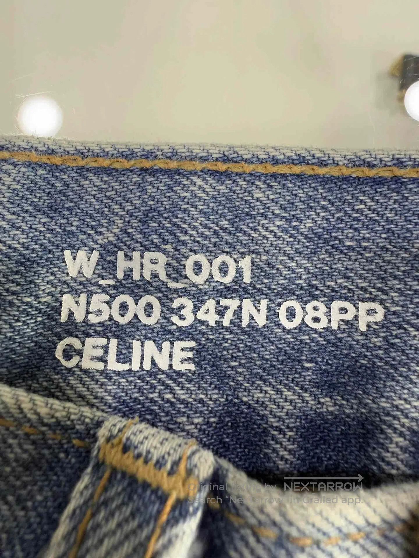 Celine Celine Classic Washed Jeans Size 25. Size 25" / US 0 / IT 36 - 3 Thumbnail