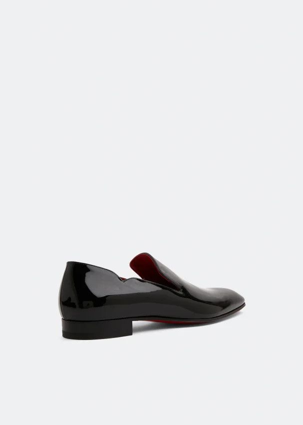 Christian Louboutin o1s1wg110924 Marquees Flat Loafer in Black Size US 12 / EU 45 - 3 Thumbnail
