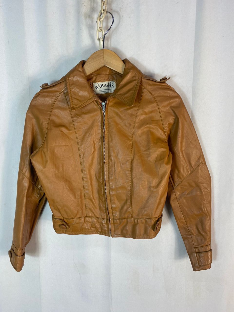 Leather × Vintage Barajas zipper leather jacket Size XS / US 0-2 / IT 36-38 - 1 Thumbnail