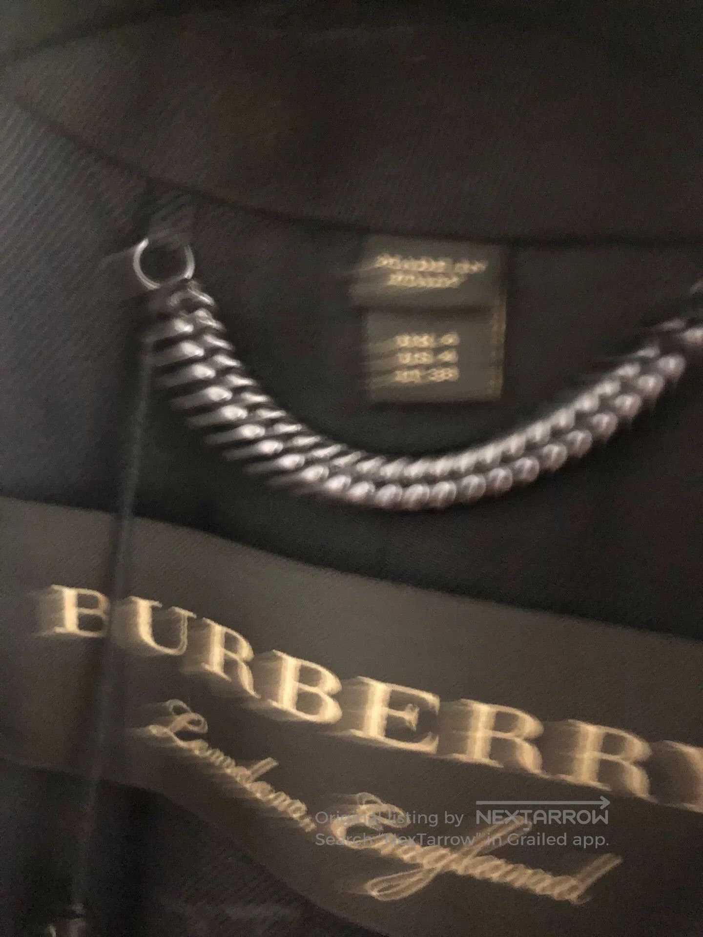 Burberry Burberry Black Wool Long Coat. Size S / US 4 / IT 40 - 4 Thumbnail
