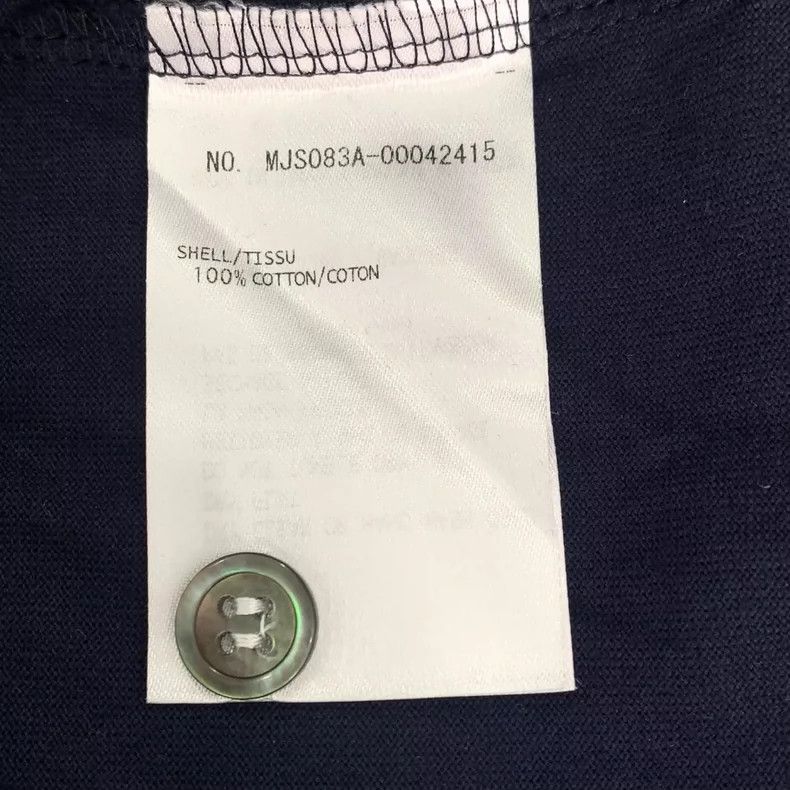 Thom Browne Thom browne Dark blue round-neck cotton short-sleeved T-shi Size US S / EU 44-46 / 1 - 7 Thumbnail