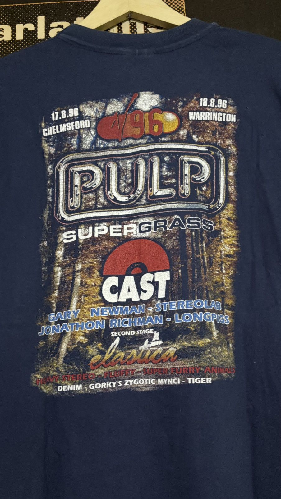 Band Tees Vintage Pulp Band Shirt Britpop oasis radiohead Size US XL / EU 56 / 4 - 7 Thumbnail