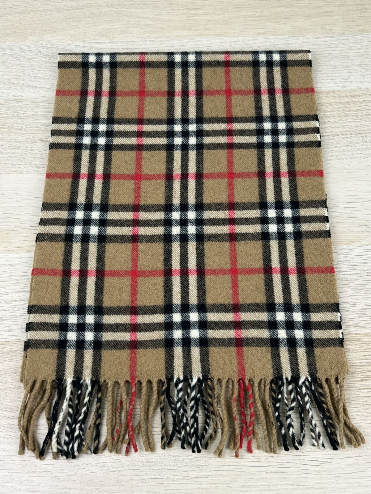 Burberry × Vintage Burberry Scarf / Muffler / Neckwear M052 Size ONE SIZE - 2 Thumbnail