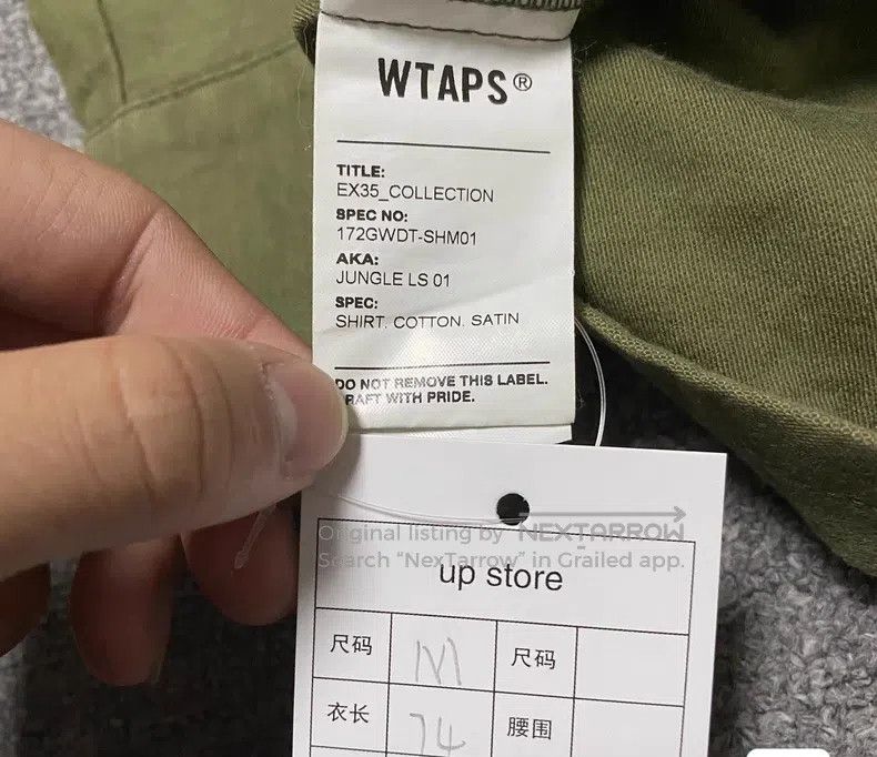 Wtaps Wtaps Military green jacket Size US M / EU 48-50 / 2 - 7 Thumbnail