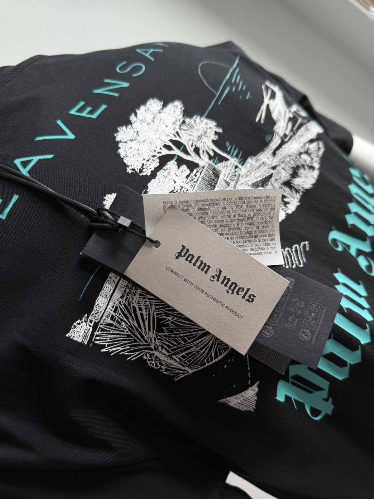 Palm Angels Palm Angels Heavensake Grand Prix de Monaco Tee Black Azure Size US S / EU 44-46 / 1 - 10 Thumbnail