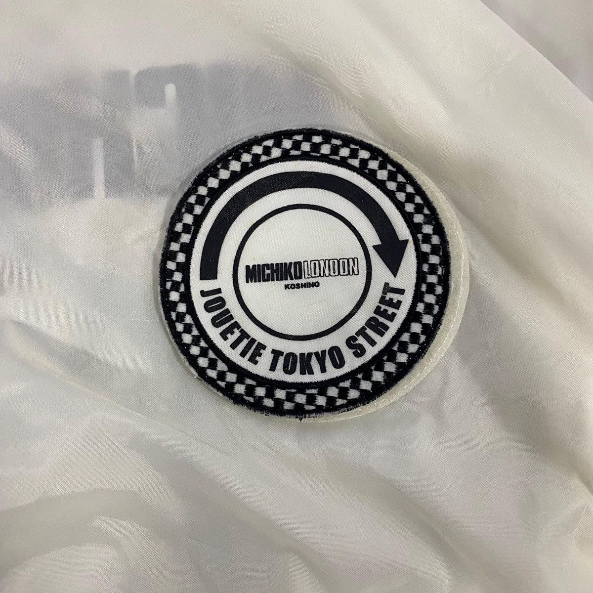 Japanese Brand × Michiko Koshino × Michiko Koshino London Michiko London Koshino x Jouetie Tokyo Bombers Croped Jacket Size US M / EU 48-50 / 2 - 4 Thumbnail