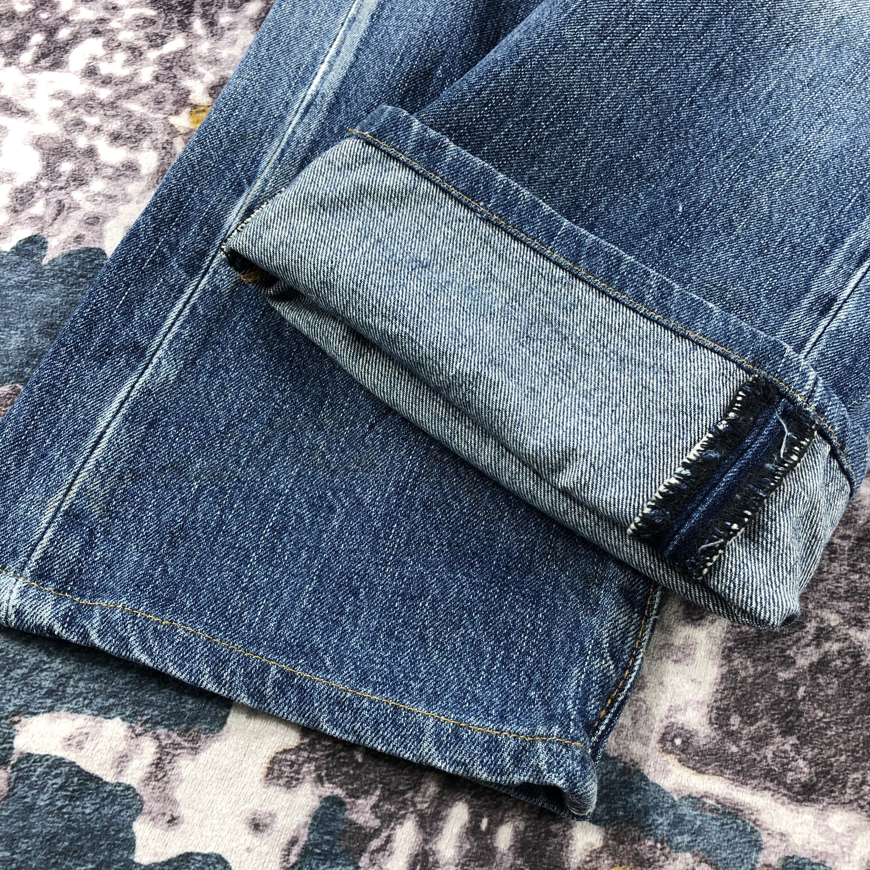 Levi's × Vintage Vintage Blue Wash Levis 505 Jeans-JM2210 Size US 35 - 8 Thumbnail