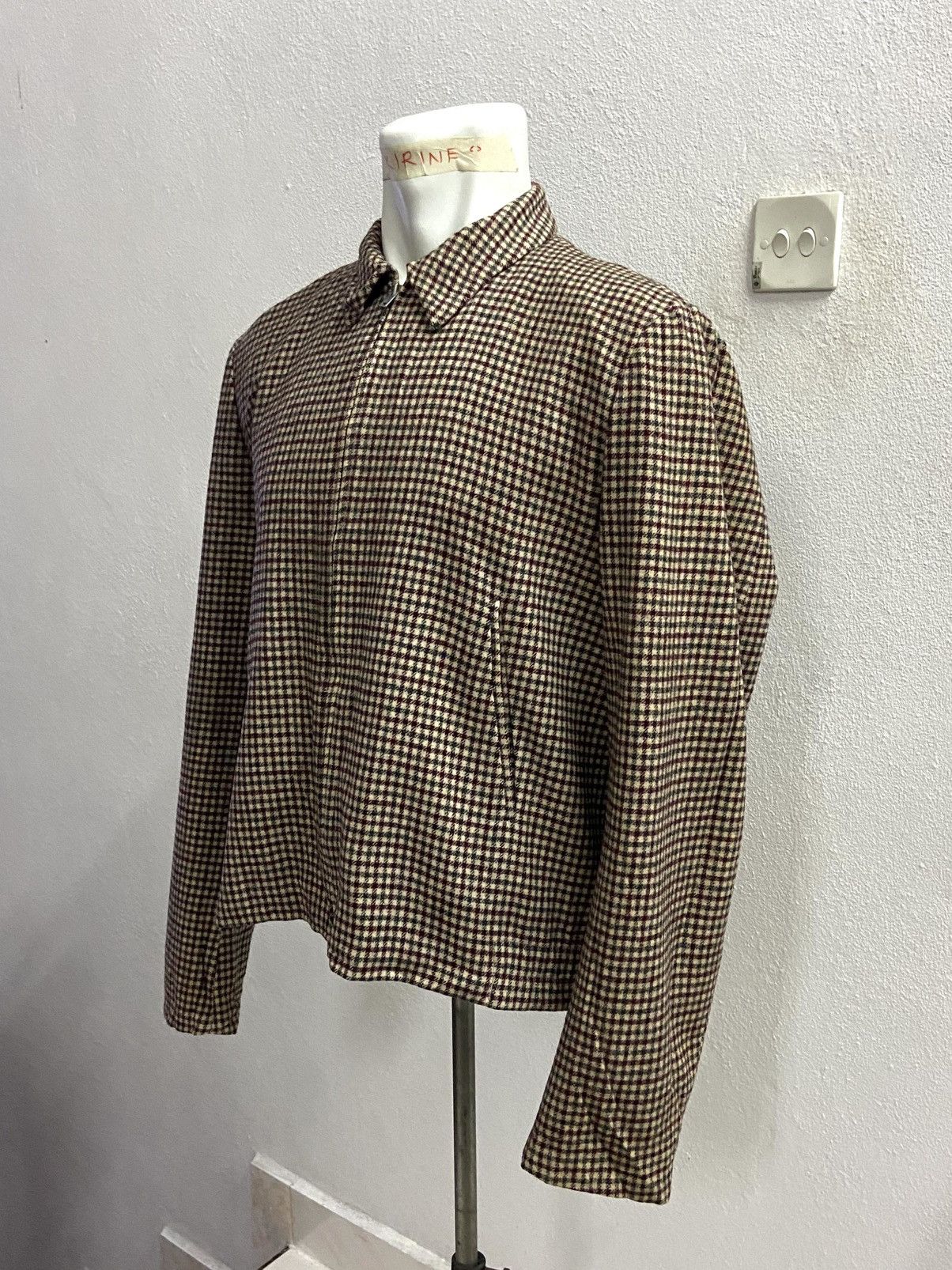 Pendleton Vintage 50's Pendleton wool houndstooth zippered jacket. Size US M / EU 48-50 / 2 - 3 Thumbnail