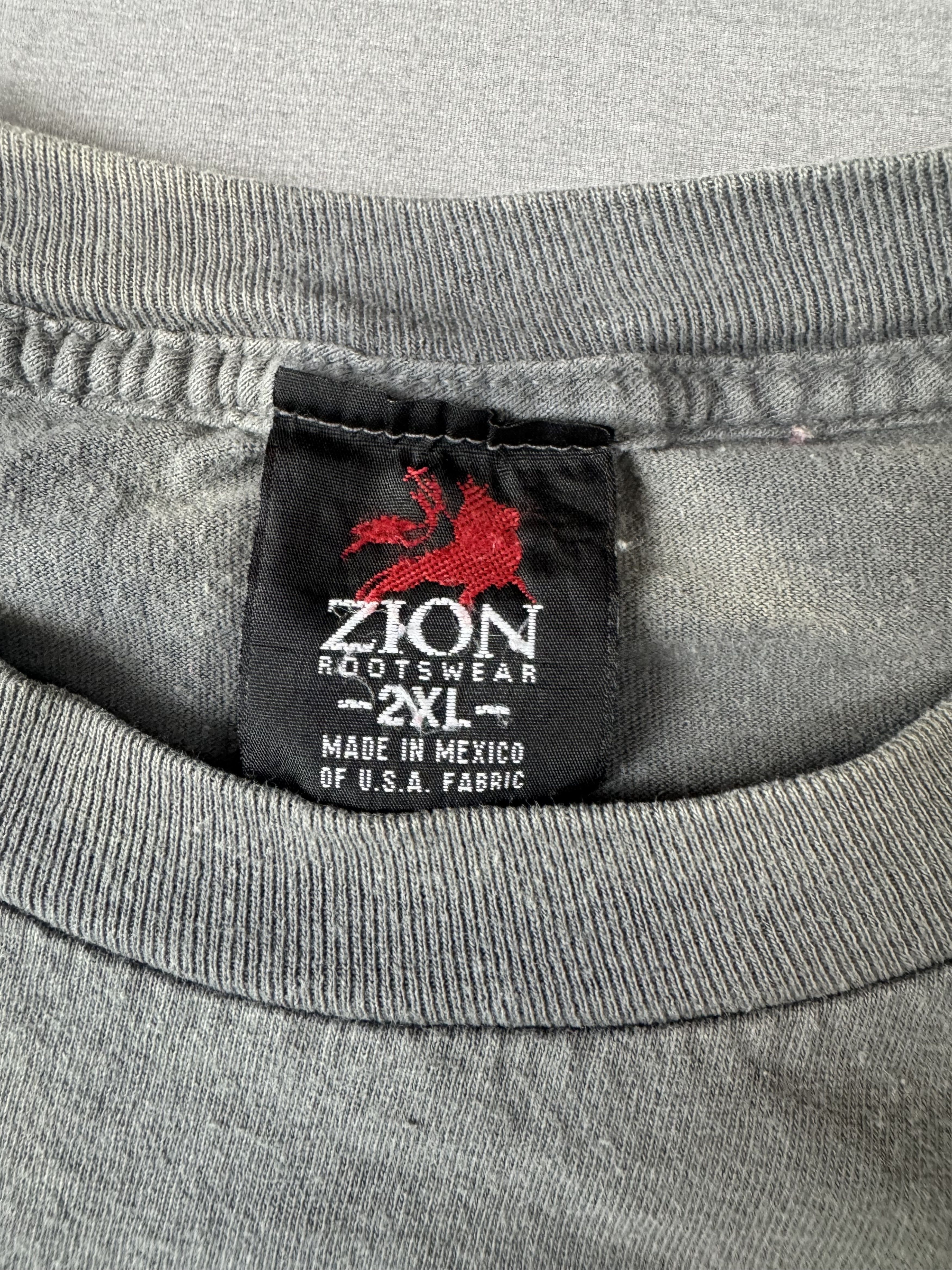 Zion Rootswear Y2K Bob Marley Get Up Stand Up Zion Rootswear T-Shirt Size US XXL / EU 58 / 5 - 3 Thumbnail