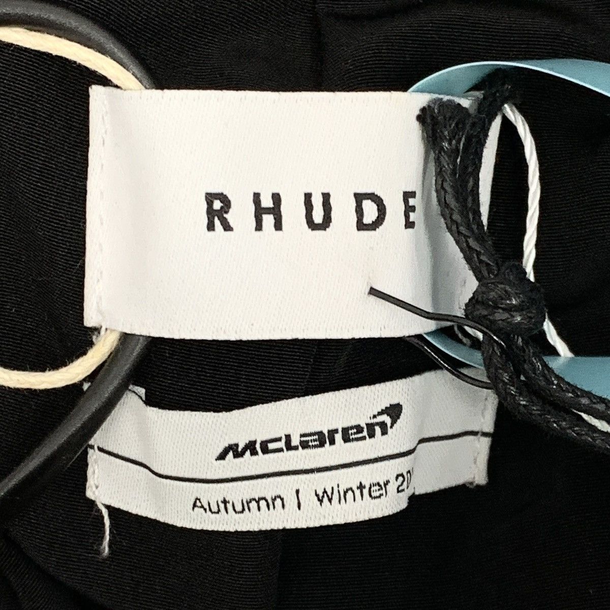 Rhude Rhude Black Letter Logo Printed Nylon Casual Pants K26WX Size US 30 / EU 46 - 6 Thumbnail