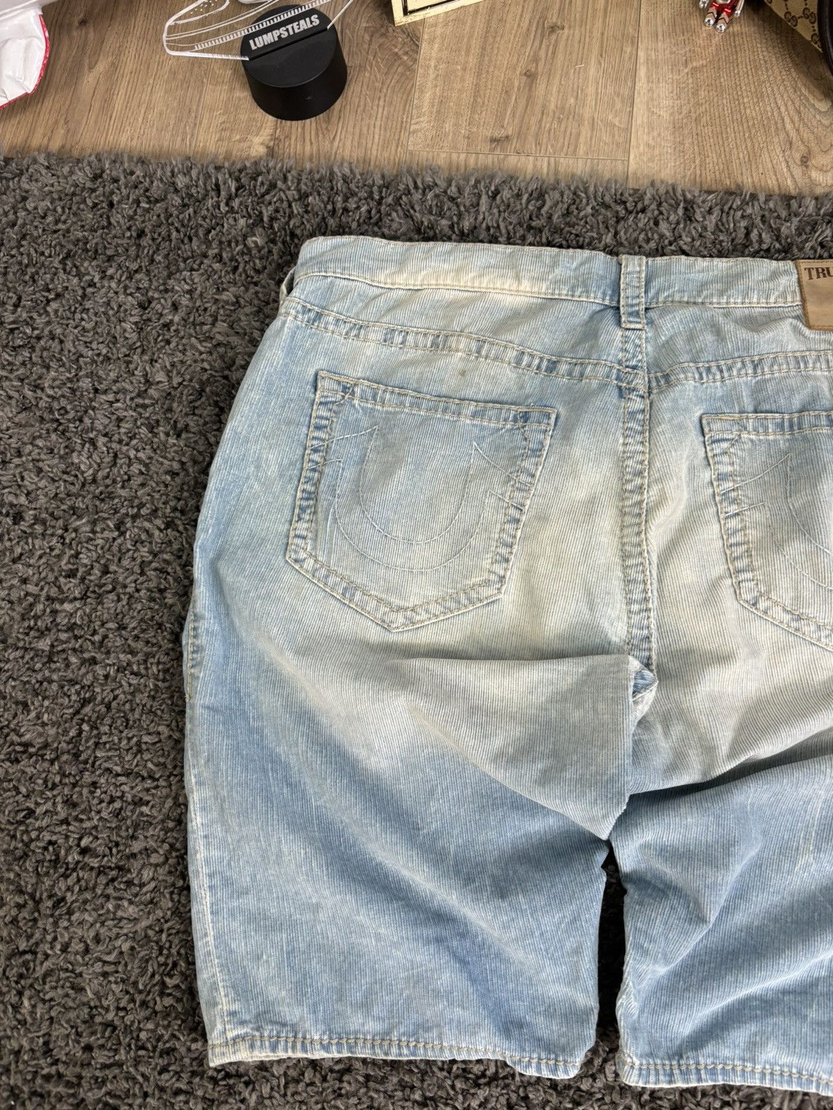 Japanese Brand × True Religion × Vintage Y2K True Religion Shorts Denim Chief Keef Style Rap USA Size US 38 / EU 54 - 3 Thumbnail