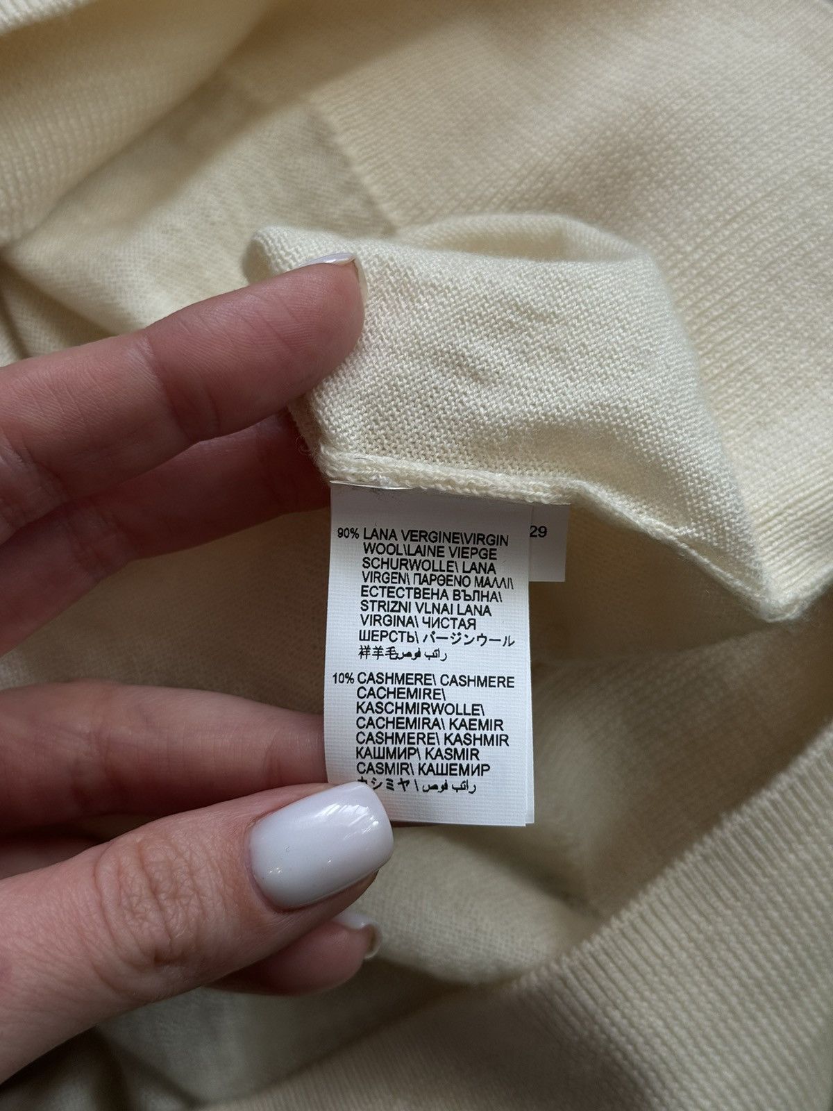 Brunello Cucinelli Brunello Cucinelli wool cashmere blend luxury style sweater Size US L / EU 52-54 / 3 - 3 Thumbnail