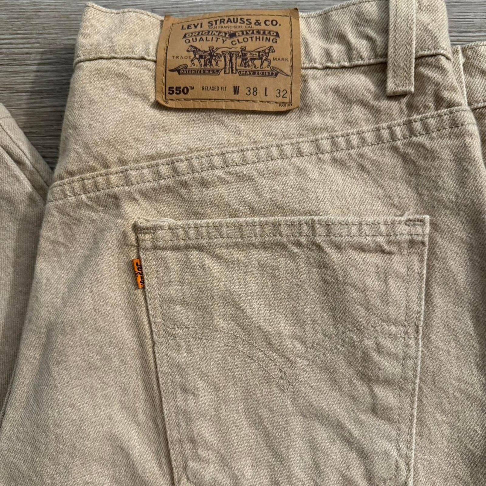 Levi's Vintage 550 levis relaxed fit Size US 38 / EU 54 - 3 Thumbnail