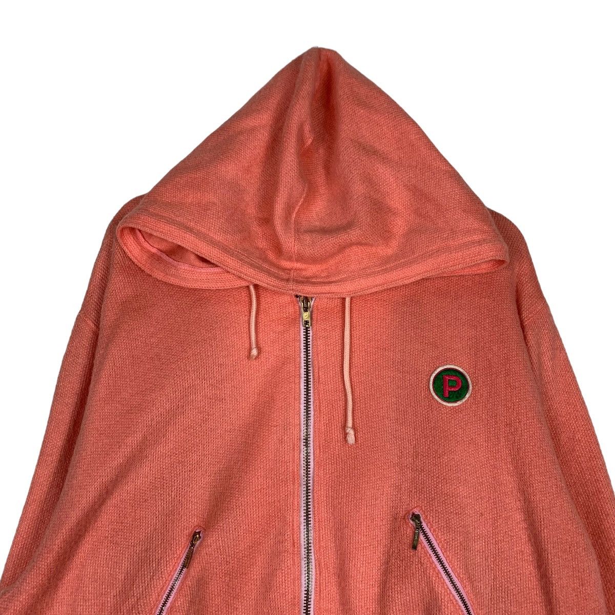 PERSON'S PERSON’S Small P Logo Zipper Hoodies Sweatshirt #0876-C39 Size US L / EU 52-54 / 3 - 3 Thumbnail