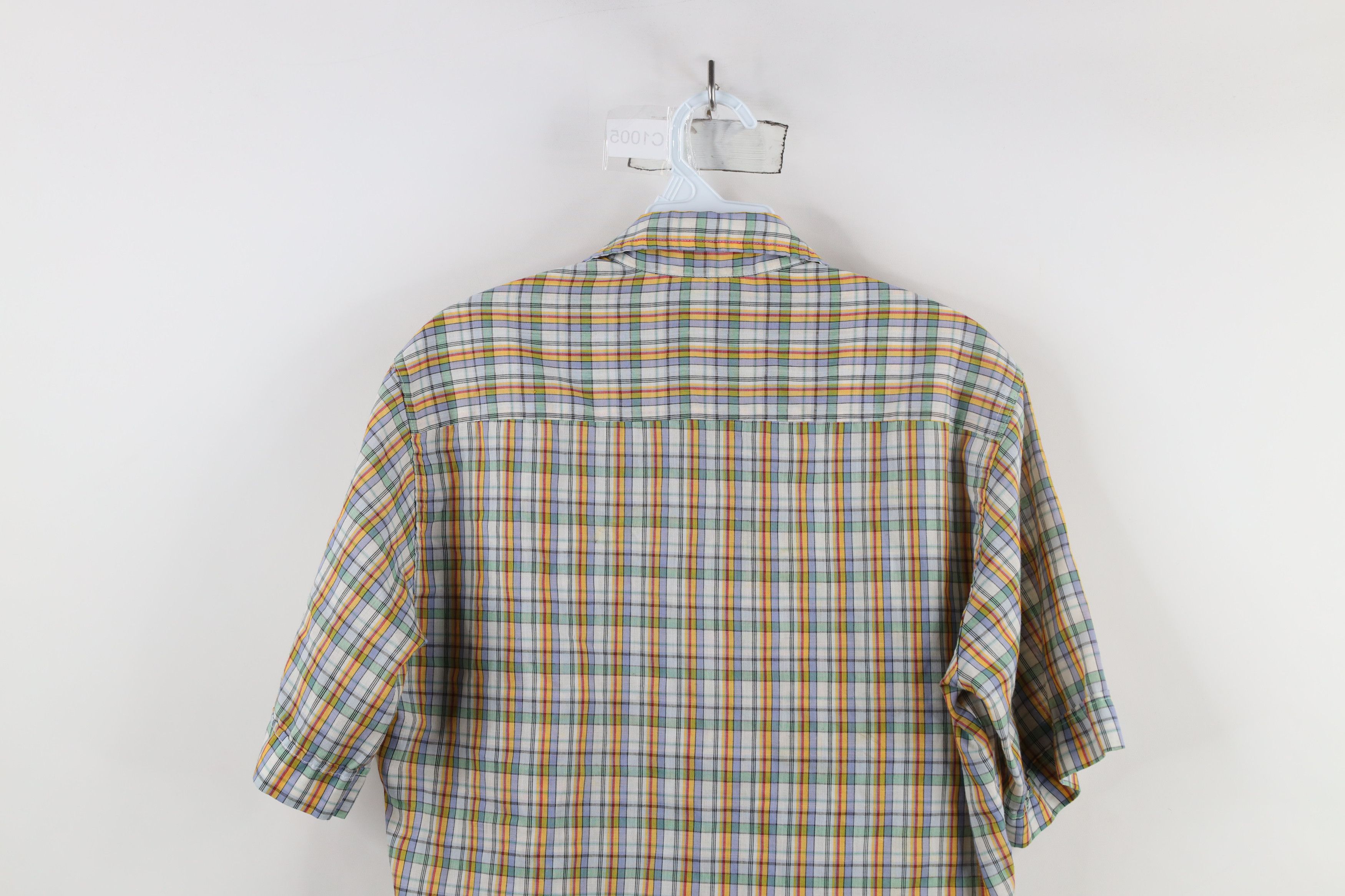 Levi's × Vintage Vintage 70s Levis Western Short Sleeve Button Shirt USA Size US M / EU 48-50 / 2 - 12 Thumbnail