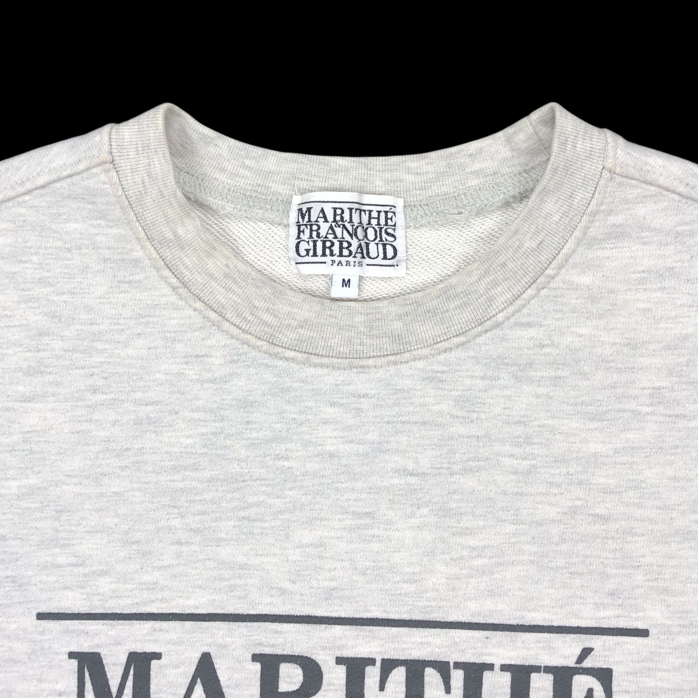 Marithe + Francois Girbaud Marithe Francois Girbaud Classic Logo Gray Sweatshirt M Size US M / EU 48-50 / 2 - 4 Thumbnail
