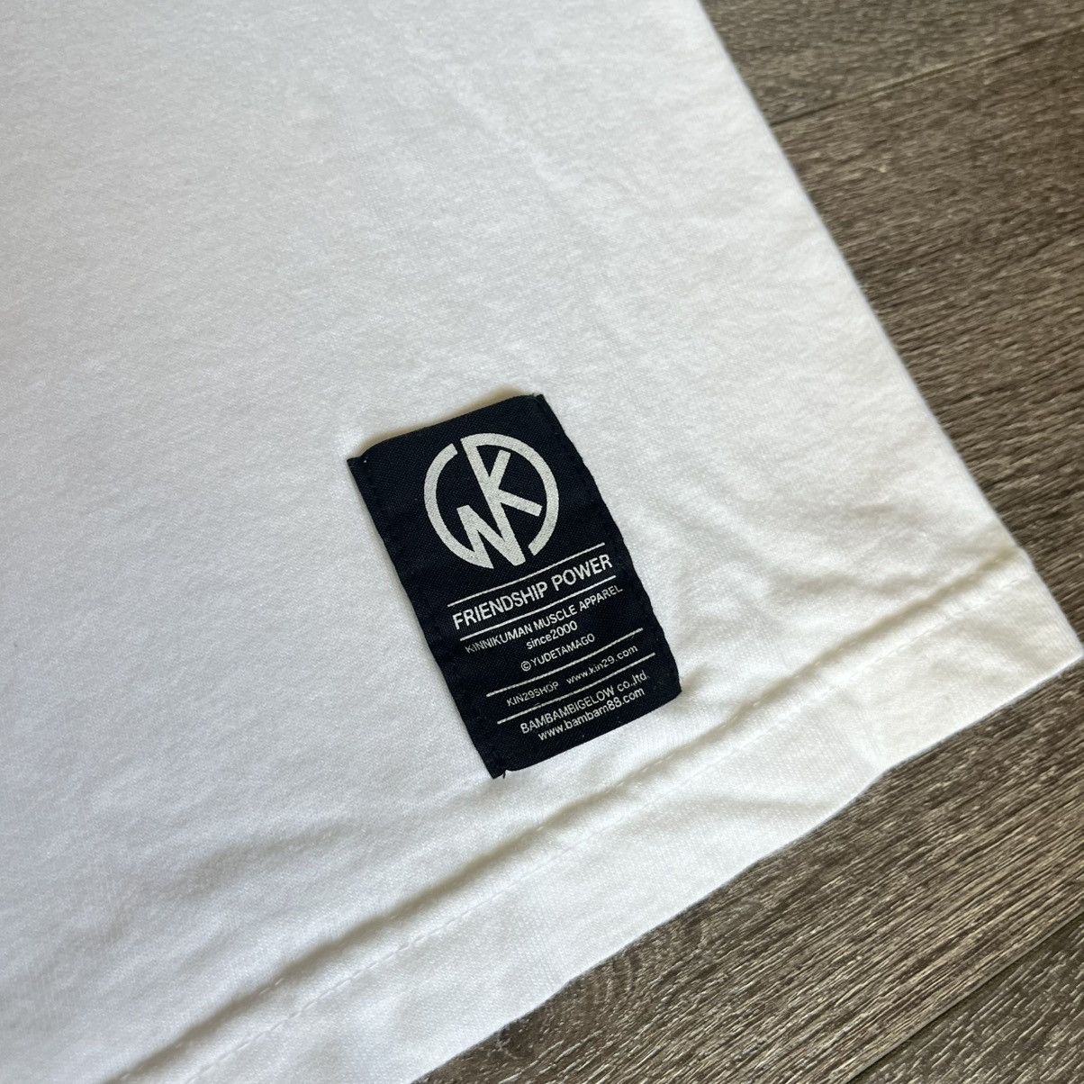 Japanese Brand × Vintage Kinnikuman Muscle Apparel Big Body Gym Graphic Logo T Shirt Size US XL / EU 56 / 4 - 6 Thumbnail