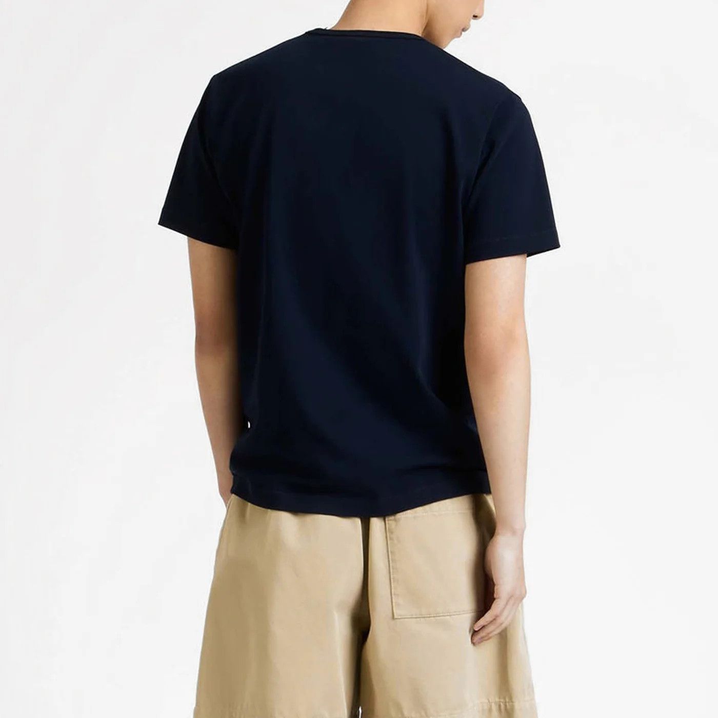 JW Anderson o1d2blof0526 Logo Print Short Sleeve T-Shirt in Navy Blue Size US M / EU 48-50 / 2 - 3 Thumbnail
