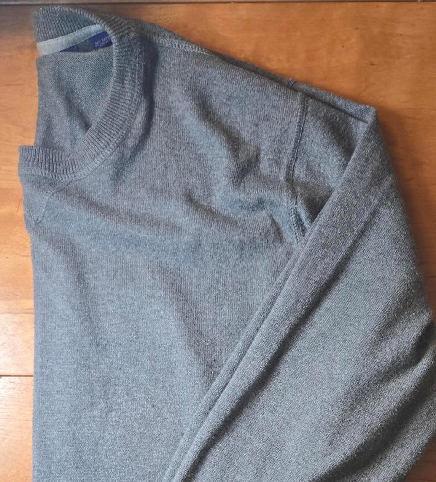 Alan Flusser Alan Flusser Large Cotton and Cashmere Sweatr Size US L / EU 52-54 / 3 - 3 Thumbnail