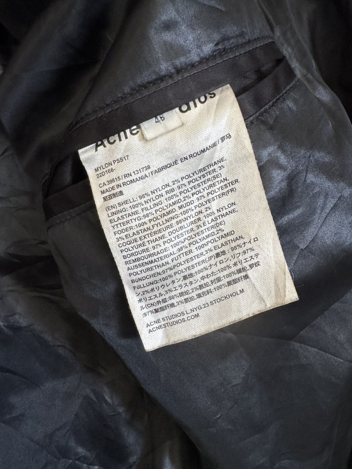 Acne Studios Acne studio bomber jacket , Rare Size US XXL / EU 58 / 5 - 5 Thumbnail