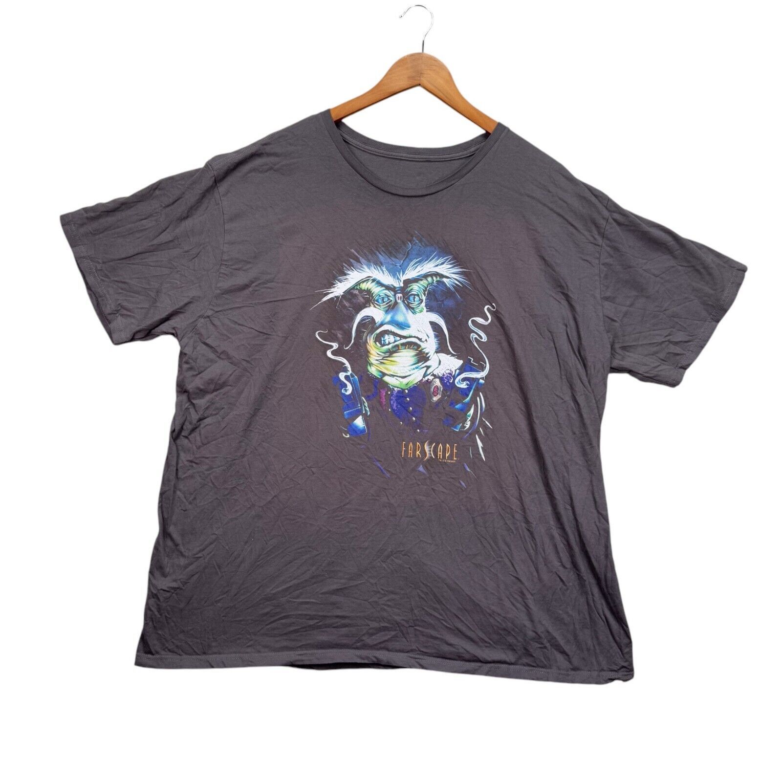 Other Farscape Rygel Smoking Guns Sci Fi TV T-Shirt Adult's 3XL Size US XXL / EU 58 / 5 - 1 Thumbnail