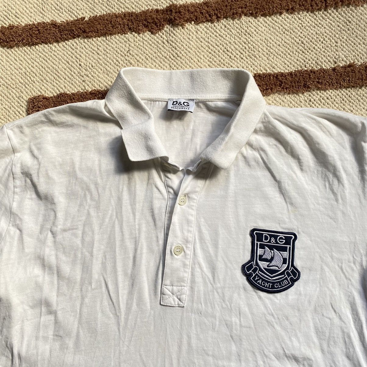 Dolce & Gabbana DOLCE & GABBANA YACHT CLUB POLO T SHIRT Size US L / EU 52-54 / 3 - 2 Thumbnail
