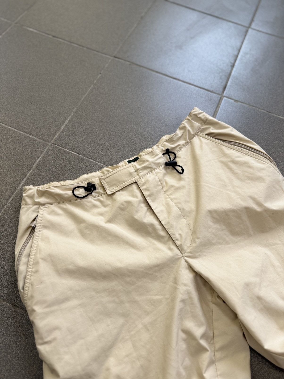 Very crazy Y2K BOSS exclusive nylon side zip pants