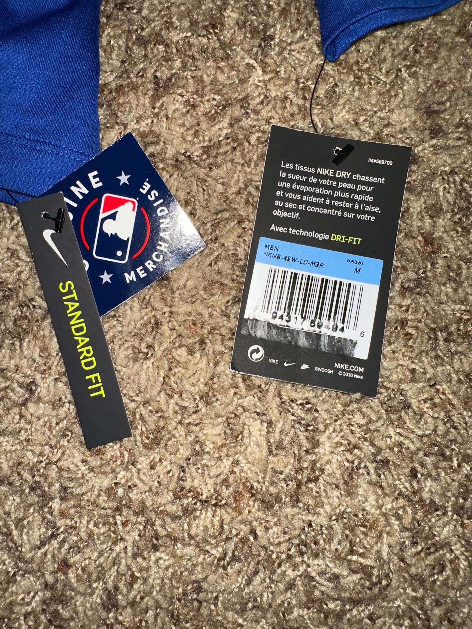 Nike Nike Men’s MLB Los Angeles Dodgers Team Agility Logo Franchise Polo Shirt Size US XL / EU 56 / 4 - 9 Thumbnail