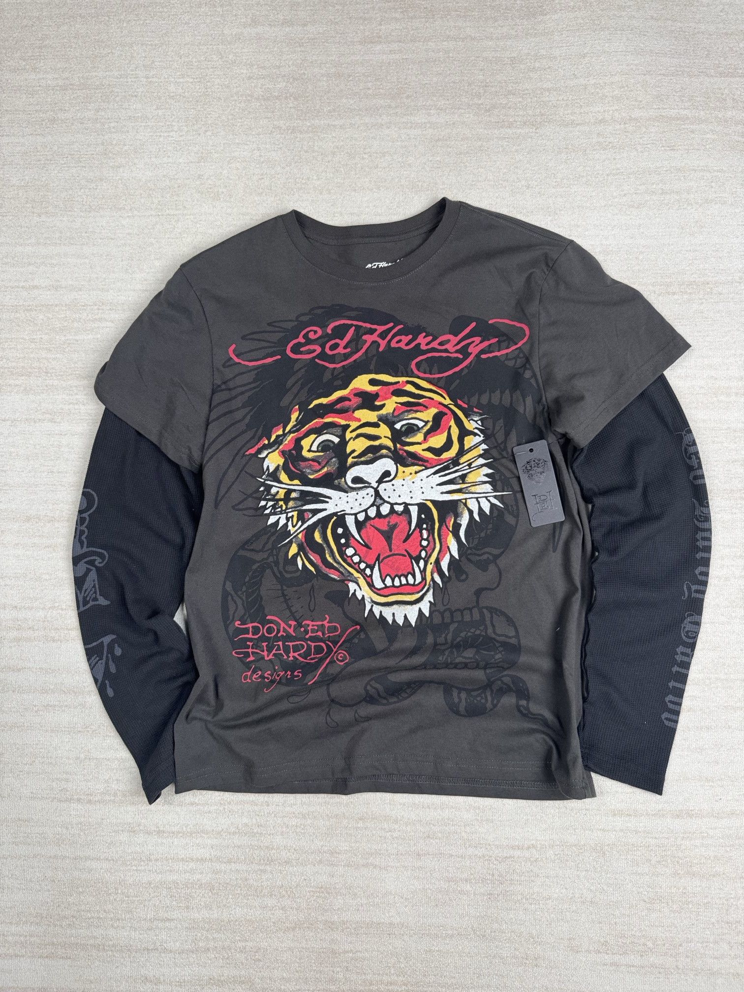 Ed Hardy ed hardy ls tee Size US S / EU 44-46 / 1 - 1 Thumbnail